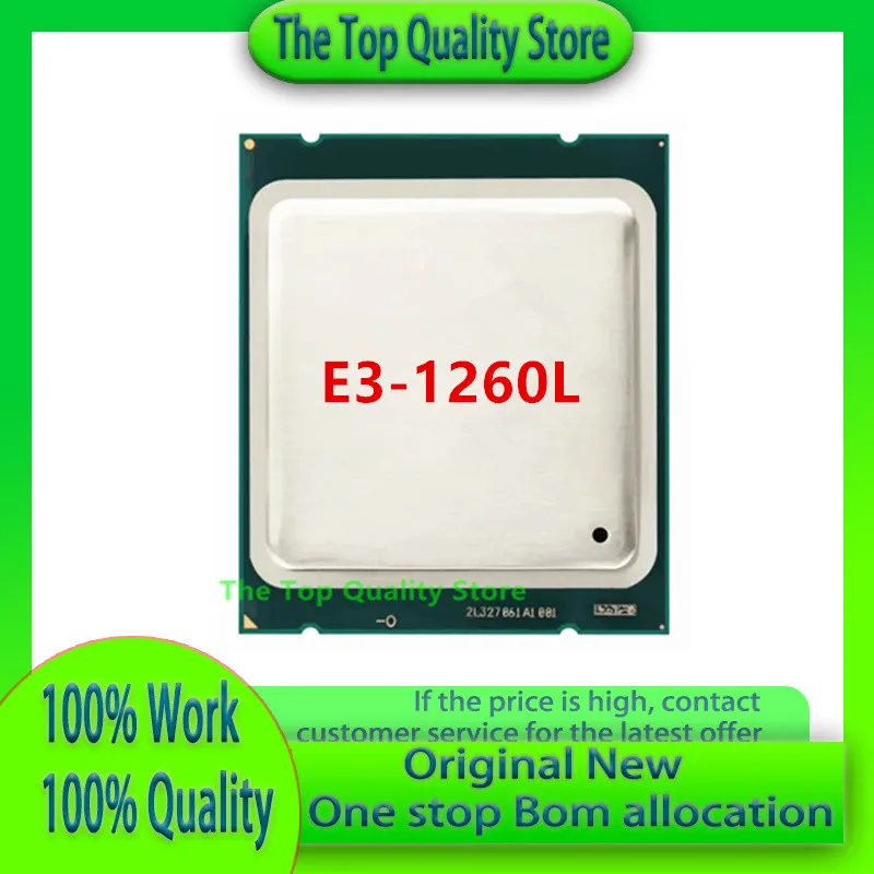 CPU E3 1260L E3-1260L 2,4 GHz Quad-OCTA-Core 45W procesor CPU LGA 1155 Slot 1 Deň dodávané miesto