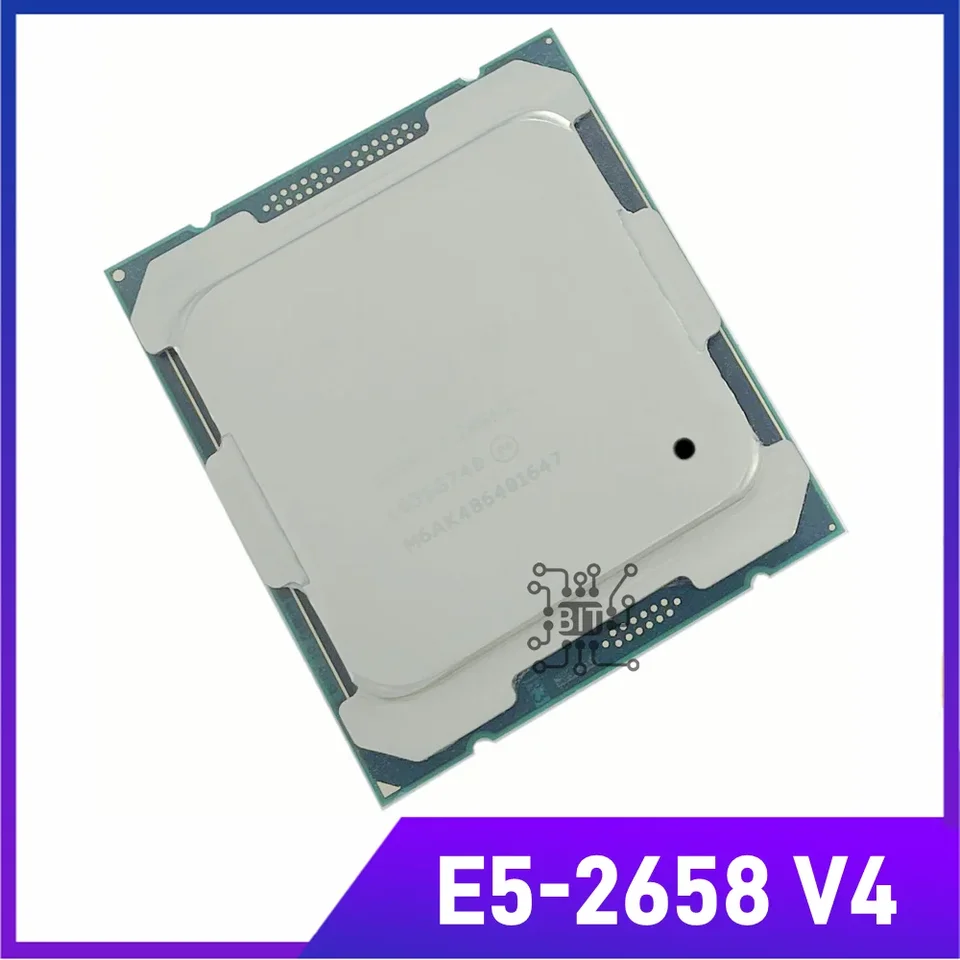 CPU E5-2658 V4 Xeon OEM Verzia E5-2658V4 CPU 14-Core 2,30 GHz 35 MB LGA2011-3 E5 2658V4 Procesor