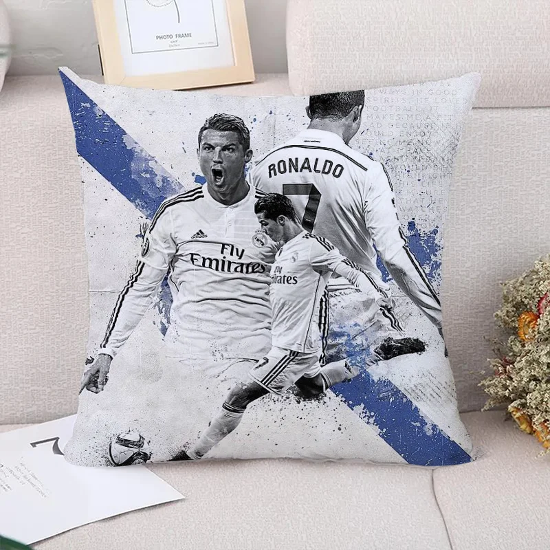 CR7 Cristiano Ronaldo vankúšový vankúš Dekoratívne vankúše pokrývajú vankúše 50x50 vankúš vankúš 45x45 pohovka vankúšiky tela