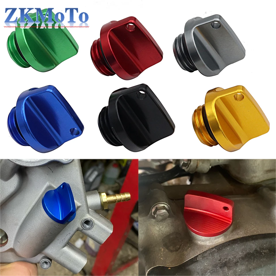 CRANCASCASKA CRANCASCASKA CNC CNC CNC MOTOROVÝ OLEJ PLACKÝ KRYT Plug M20*2,5 pre Yamaha Honda Suzuki Kawasaki Všeobecné diely