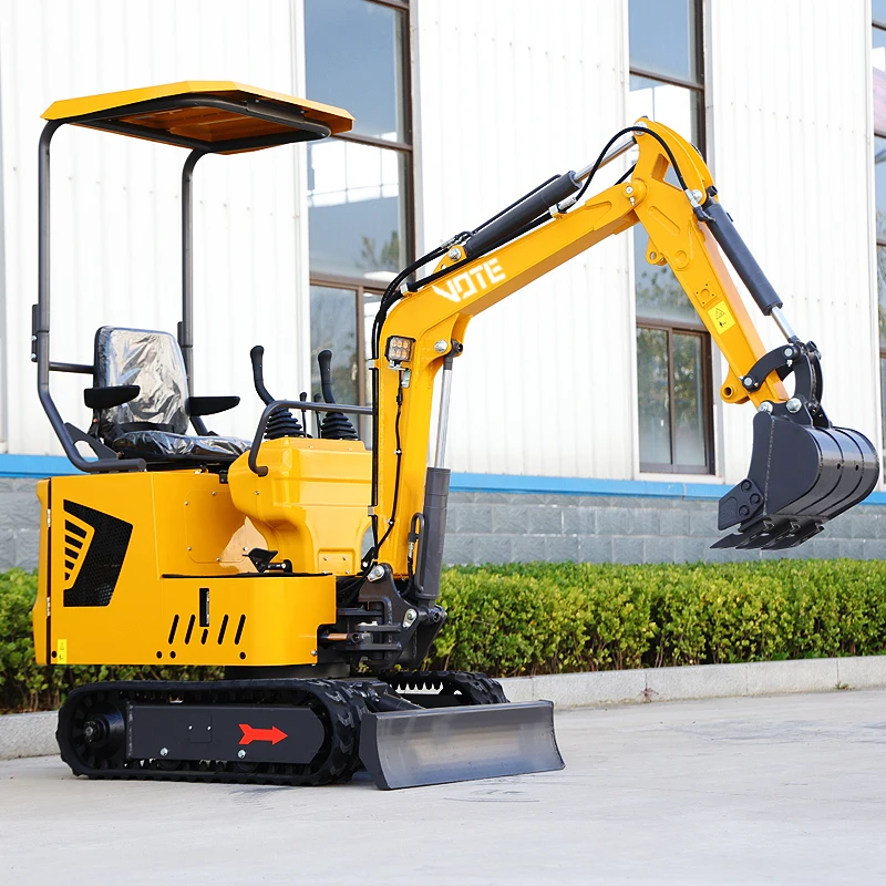 Crawler Digger 1 ton nového crawlera rýpadla Kompaktný mikro malá čínska kvalita dobrej kvality EPA CE CE rýpadlo 2 ton
