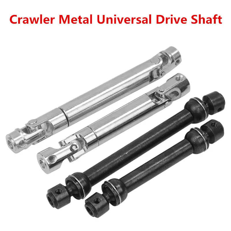 Crawler Metal Universal Drive Metal Cardan Transmission Dismission Drivol Doplnok pre 1/10 SCX10 D90 Crawler RC Obranca automobilu