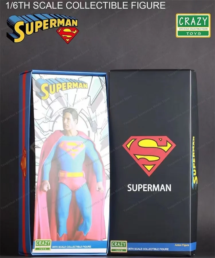 Crazy Toys 1/6 Men Muži Vojak Red Cloak Super Hero Blue Cloak Bat Masked Hero Full Set 12inch Action Figuads Collectible Darčeky