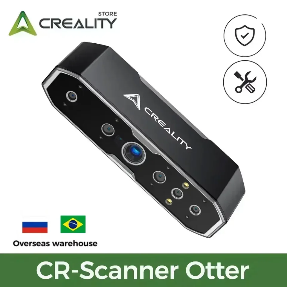 Creality Original 3D CR-skenovanie Otter 3D tlače vreckový skener 0,02 mm Presnosť Anti-Tracking Tracking až 20 snímok za sekundu skenovacia rýchlosť