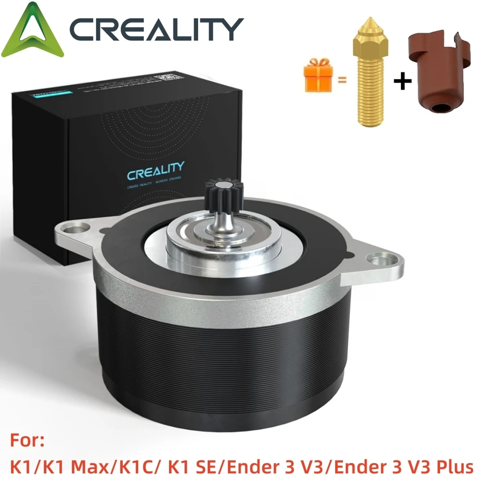 Creality Original Extruder Motor 1,8 stupňa stlačenia 12 Kruhový kruhový krok prevodovky pre K1/K1 Max Ender-3 V3 3D tlačiareň