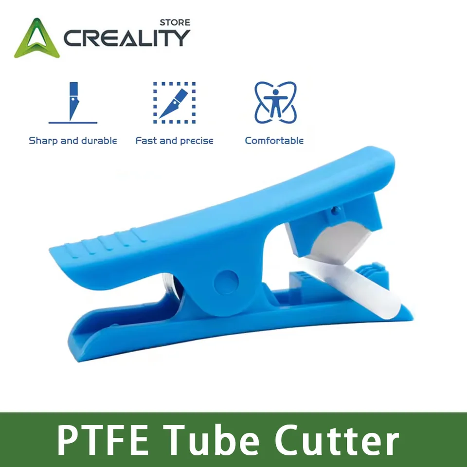 Creality Ptfe Truby Cutter Mini prenosná čepeľ potrubia pre 3D tlačiarne Časti trubice Nylon PVC PU osmóza Systém strihacie nástroje