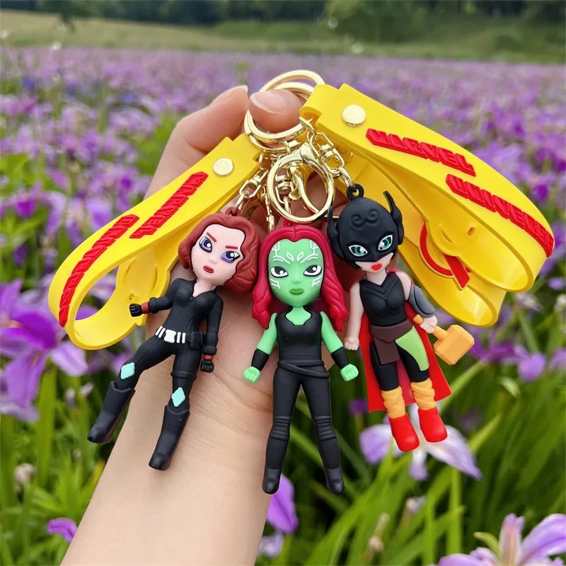 Creative Cartoon Guardians of the Galaxy Keychain Hero Hero Keychain Card prívesok