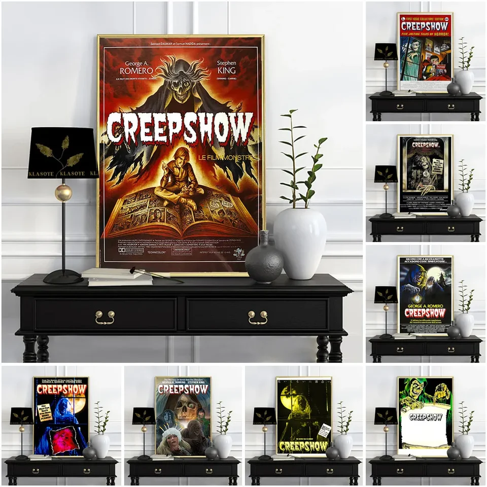 Creepshow Comedy Horror Film Canvas Tlač nástenných umenia dekorácie pre obývaciu izbu film Plagát Home Dekoration