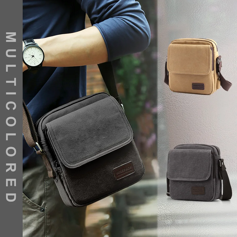 Crossbody Bag pre pánske, kabelkovú tašku s malými mužmi, taška na zips, tašku na cestovný pas, taška na pracovné ramená pre mužov Satchel