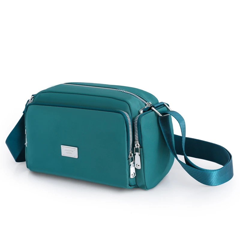 Crossbody taška pre ženy nepremokavé ramenné tašky Messenger Bag Cast Nylon Cabel