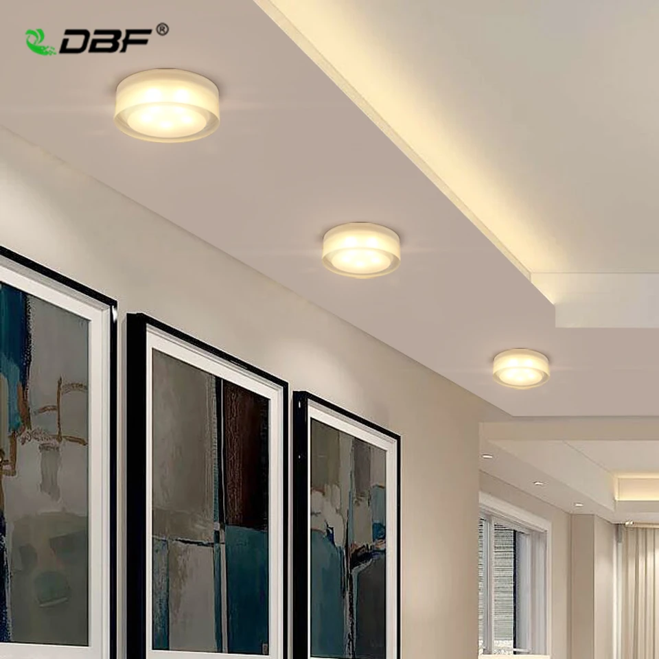 Crystal LED Downlight 220V110V SPOT LED Downlight Stlmiť 1W 5W 12W zapustený v LED stropu