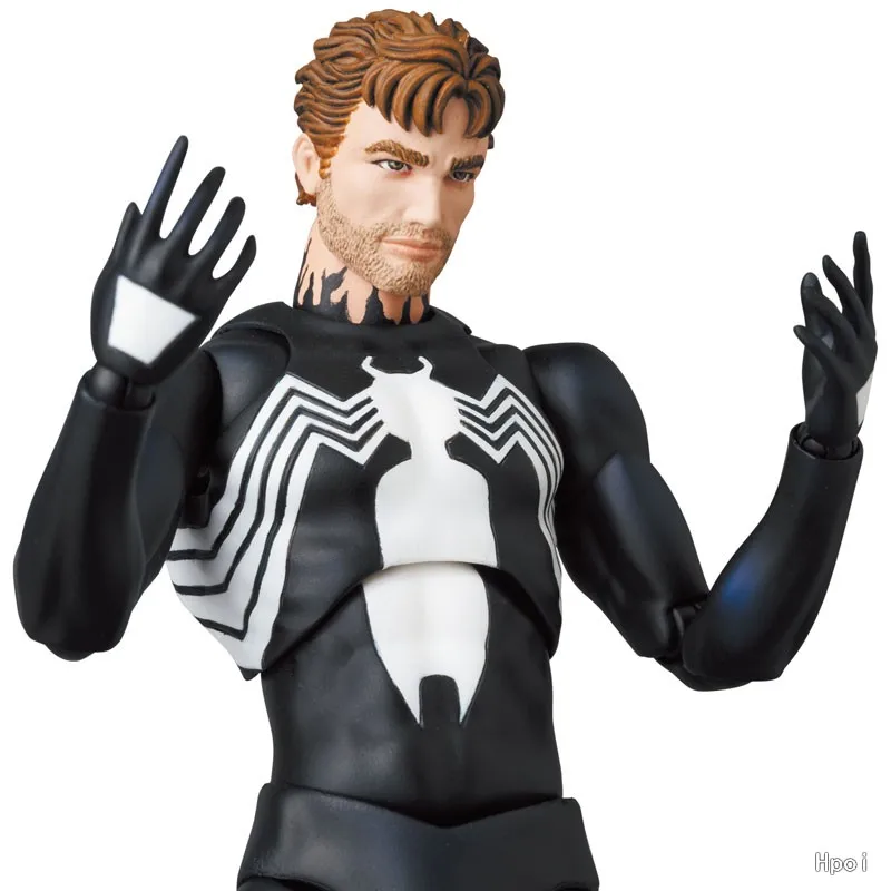 CT 1/12 Anime The Amazing Spider-Man Mafe 147 SHFIGUARTS Spider Man Venom Symbiotická akcia Obrázok 6 