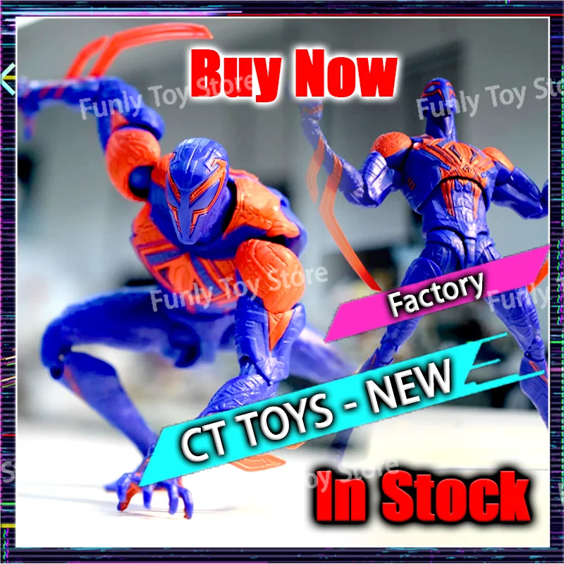 CT Toys Spiderman Obrázok 2099 Spider-Man cez pavúky-verš shfiguarts shf anime akčná figúrka figurínové modelové darčeky hračky
