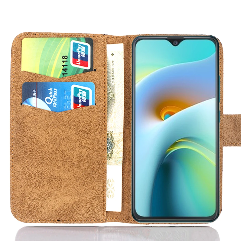 Cubot J8 Case 6 Colors Flip Flip Wallet Card sloty kožený ochranný kryt ochranný telefónny vrecká