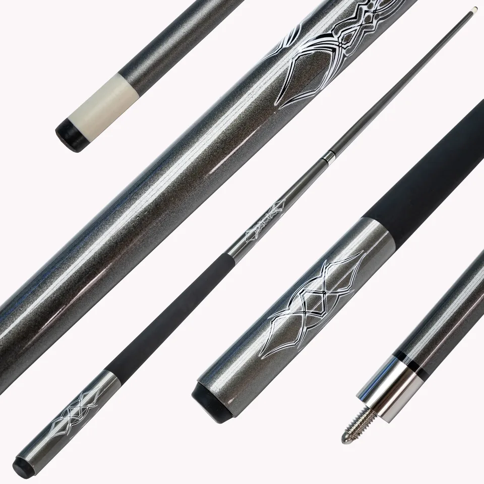 Cue z uhlíkových vlákien 13 mm tip Unikátny vzor odolný dizajn pre presné zábery ideálne pre 9 biliardov lopty a carom