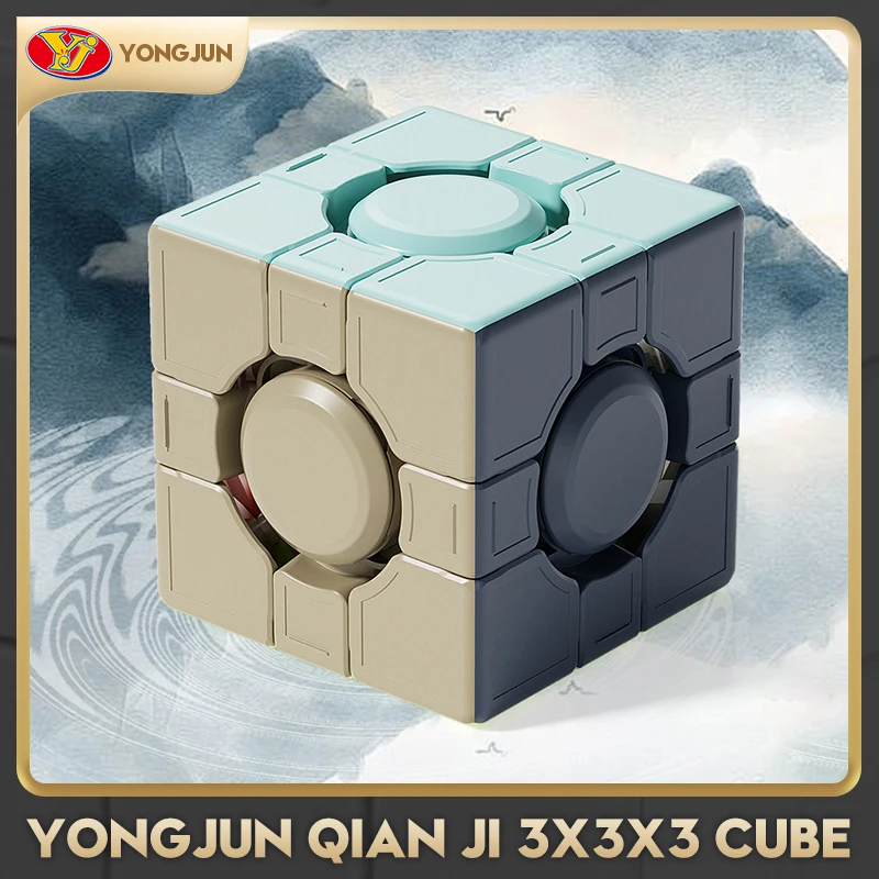[Cupefun] Yongjun Qian Ji 3x3x3 Magic Cube YJ Profesionálna rýchlostná hádanka bezlepkové vzdelávacie hračky Darčeky deti