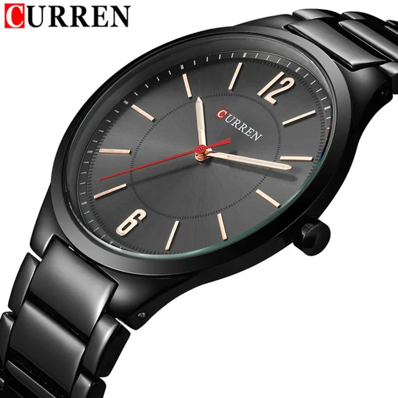 Curren Top Luxury Brand 8280 Men's Watch Quartz Steel Band Men's Waterproof Casual Casual Watch