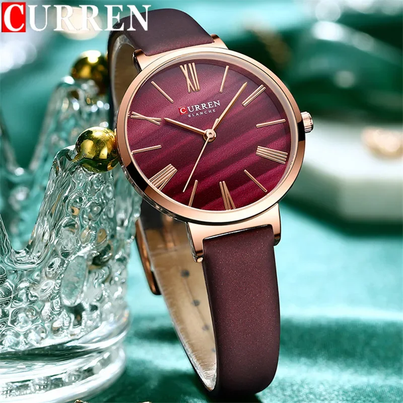 Curren Women Watch Top Brand Luxury Žena nepremokavá pleti