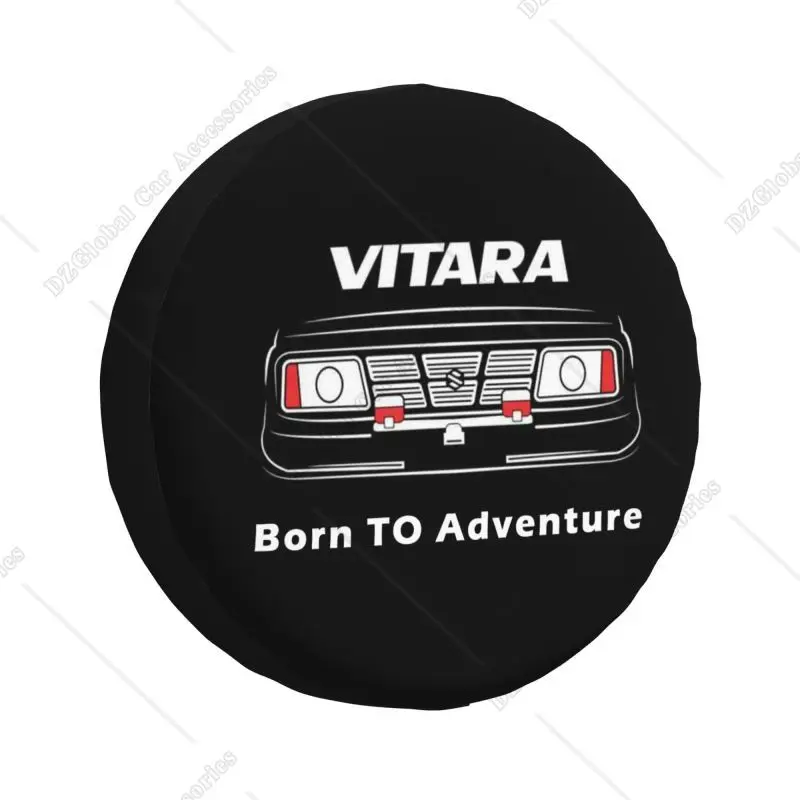 Custom Born To Adventure Tire Cover 4WD 4x4 Trailer Protect Wheel Protector pre Jeep Vitara Grand Cherokee 14 