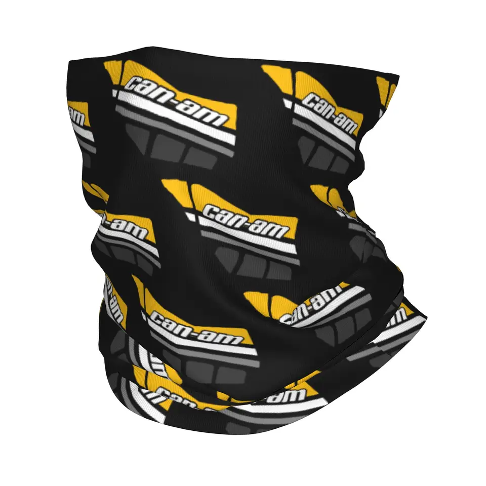 Custom Can Am Brp Bandana Gaiter UV ochrana tvárovej šatky Cover Men Dámske čela trubice trubica Balaclava