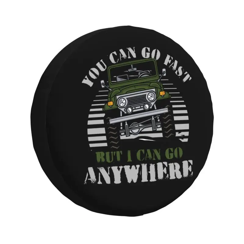 Custom Funny Off Roading Quotes Surend Wheel Tire Cover pre Toyota Rav4 Prado Jeep RV SUV SUV ACTION ACTIONSCORY 14 