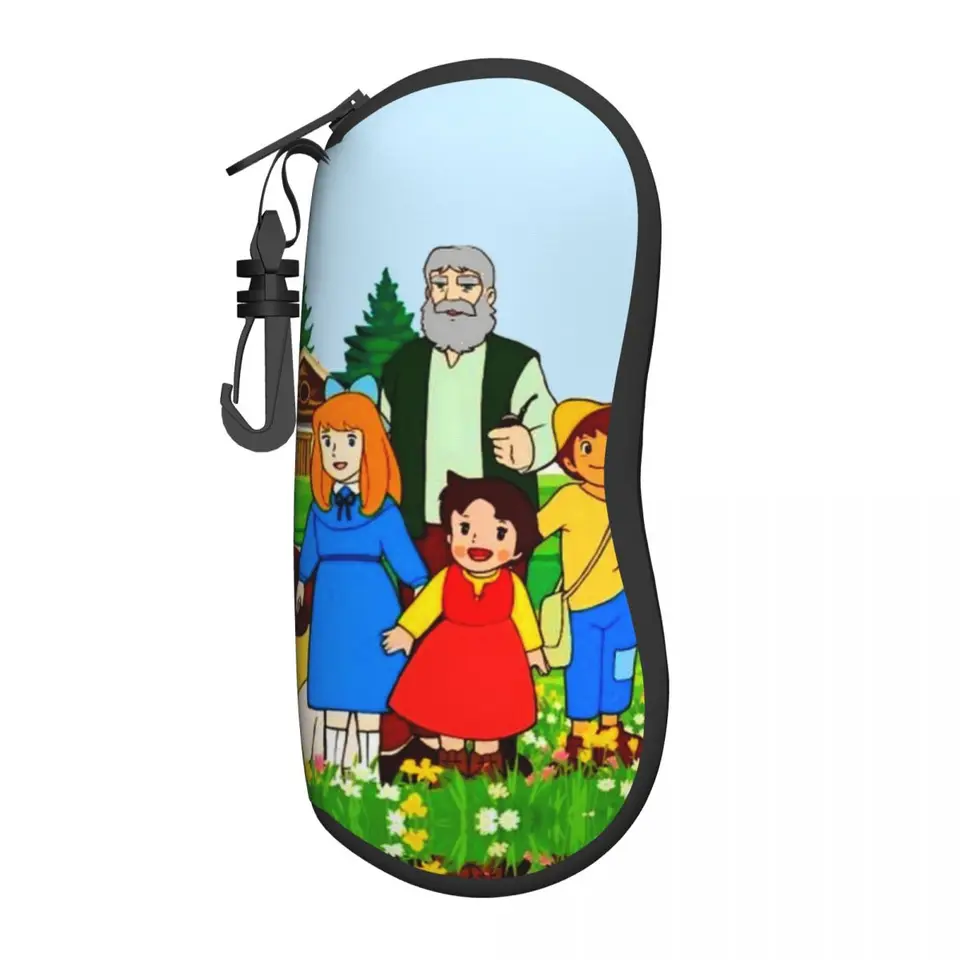 Custom Heidi Peter a rodinné okuliare Family Case Cool Alps Mountain anime Shell okuliare slnečné okuliare slnečné okuliare slnečné okuliare