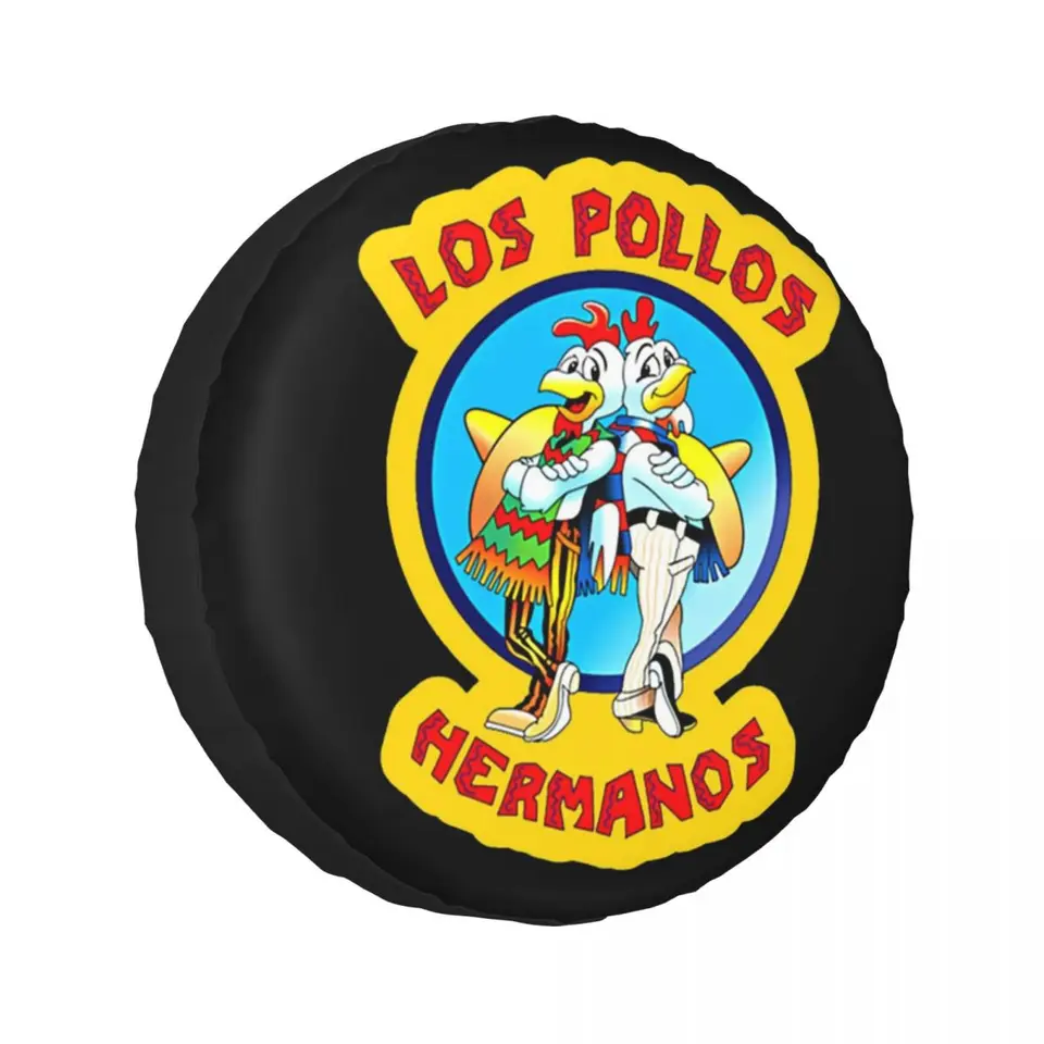 Custom Los Pollos Hermanos 2 náhradný kryt pneumatík pre Jeep Suv RV 4WD Pajero 4x4 Protector Chrániče kolies 14 