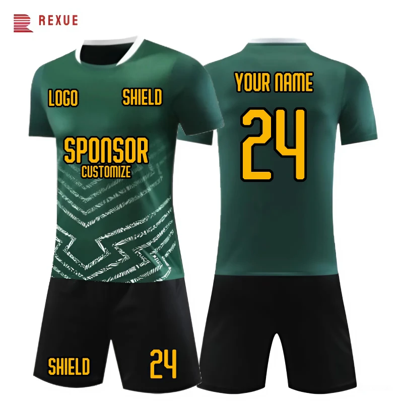 Custom Surfetement Futbal 24/25 Men Men Ženy Detské dospelé futbalový tím Uniforma Vytlačte si svoje logo číslo priedušné športové obleky