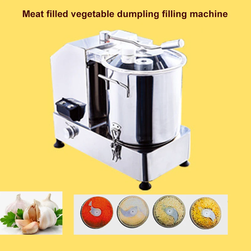 Cut Pepper Scallion Multi-Function Food Chopper Mäso naplnené rastlinné náplňové zariadenie Mleté mäso s plnením komerčný