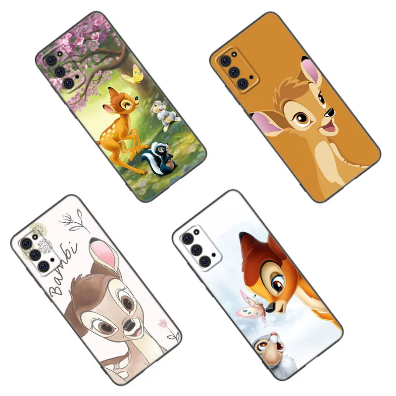 Cute Bambi Deer Telefón puzdro pre Samsung Note 10 20 M04 M13 M32 4G M14 M15 M23 M33 M34 M42 M52 M53 M54 M55 5G M11 M12 M21 M31 M51