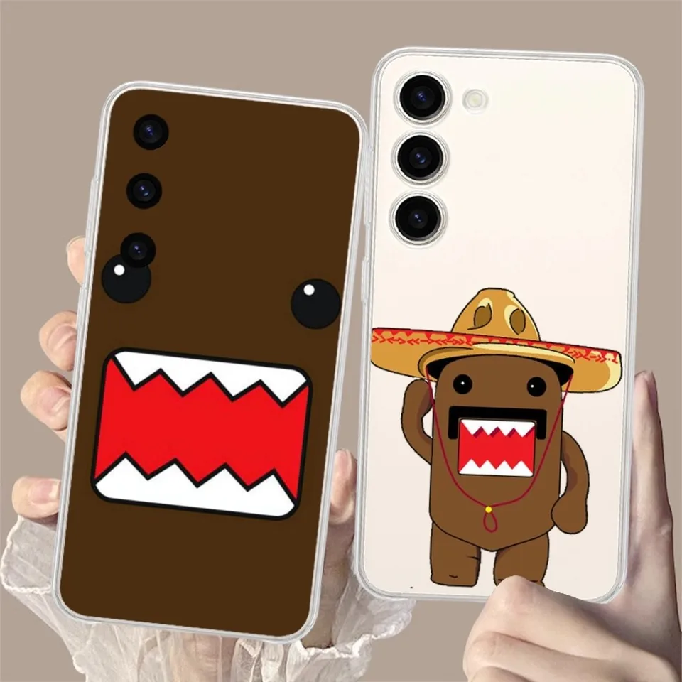 Cute Domo Kun telefón pre telefón Samsung Galaxy S8 8S G950F G950 A91 A80 A73 5G A72