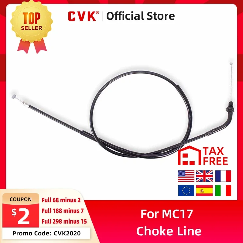 CVK karburátor sýticieho káblového tlmiča pre Honda CBR250RR NC17 CBR250 MC17 CBR400 17 Motocyklové príslušenstvo