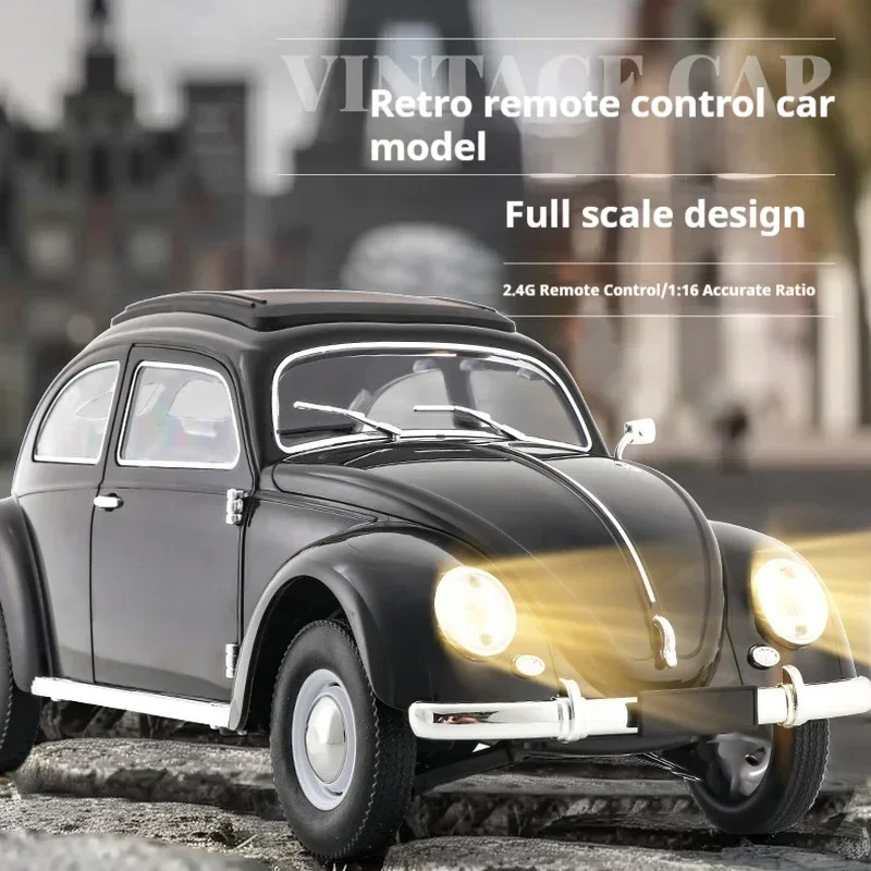 CXD D62Mini Full Scale 1: 16RC Drift Drift Dramo Control Toy Auto retro mini 1950 lezec