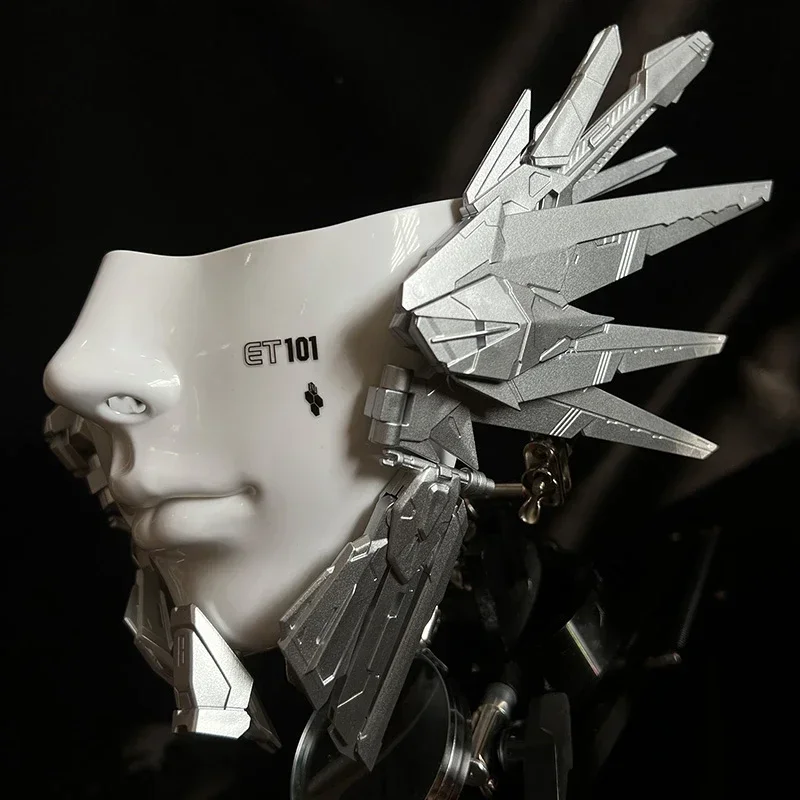 Cyberpunk Mechanical Ji Mask Half Face Flying Cos Full Face Dospelá muži a ženy záhadná nálada krásna žena Technologický zmysel