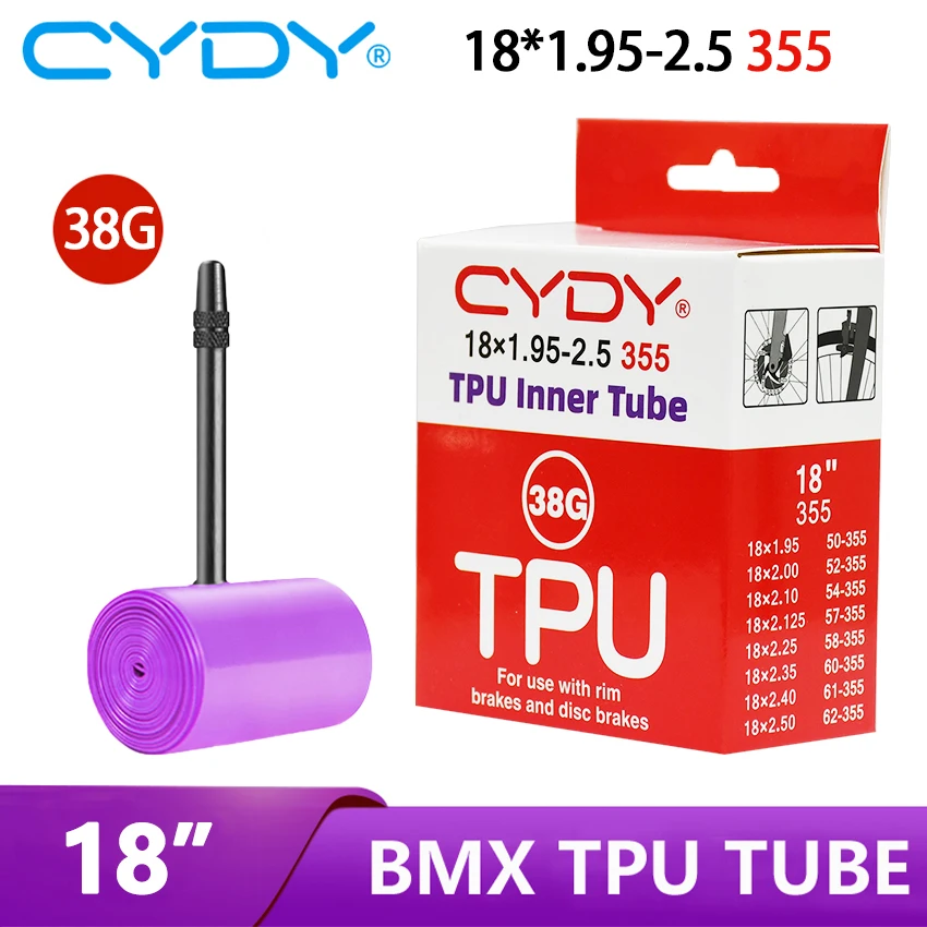 Cydy Bicycle TPU Vnútorná trubica 18 