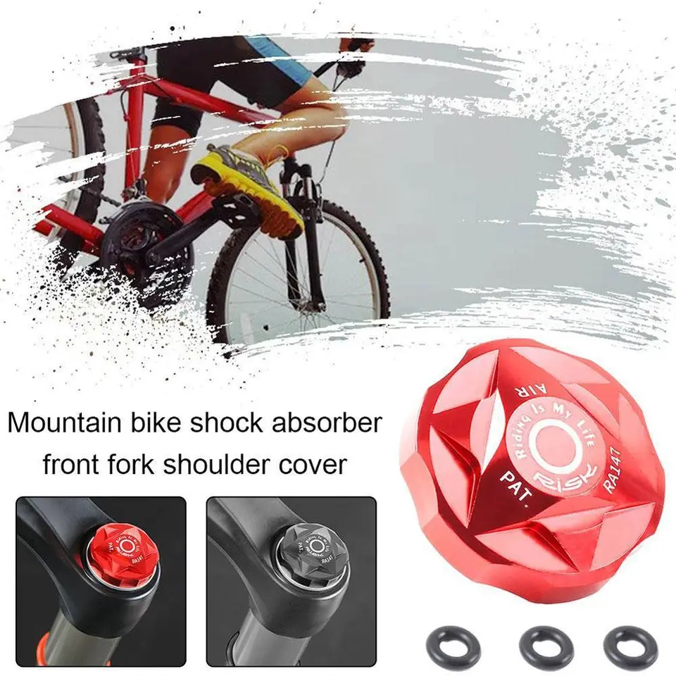 Cyklistické príslušenstvo prachový uzáver na bicykli Vidlice Vidlice Bicykel predná čiapka Plug vidlice Ramené kryty na bicykli kryt vidlice na bicykli