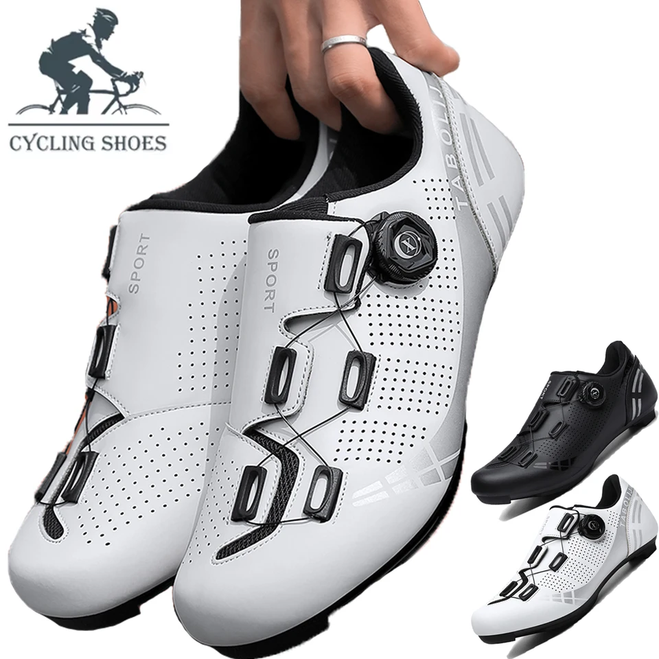 Cyklistické topánky cestné bicykle topánky Cleats Shoe Non-Slip Men Mountain Bicycle Flat tenisky Racing Speed ​​Cycling Obesie