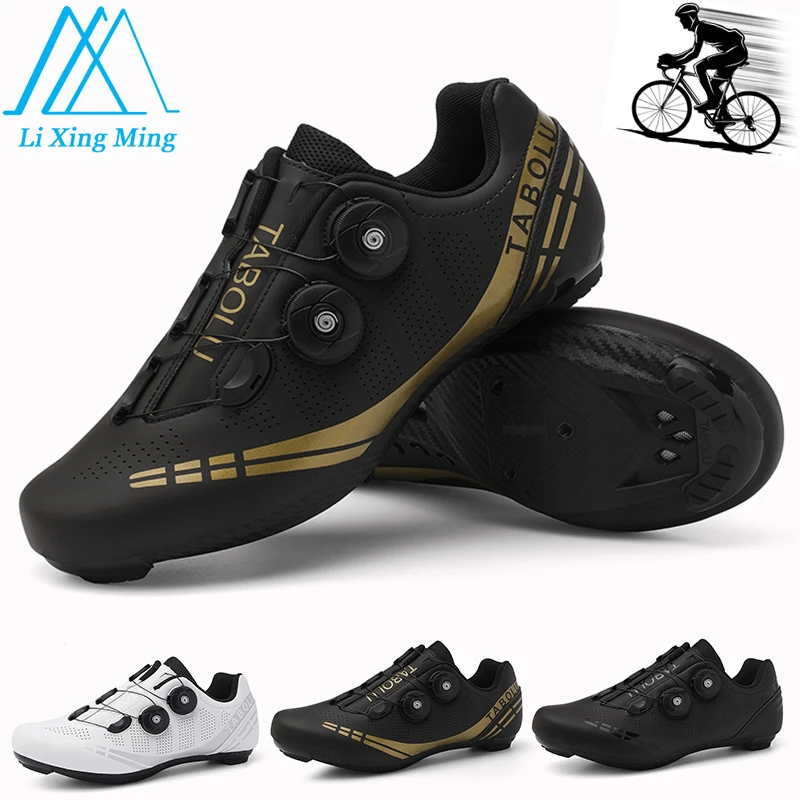 Cyklistické topánky Road Bike Men Ženy T889 Nové zoznamy s kliešťami Lightweight Self-Locking Outdoor Speed ​​Mtb Cycling Sneaker