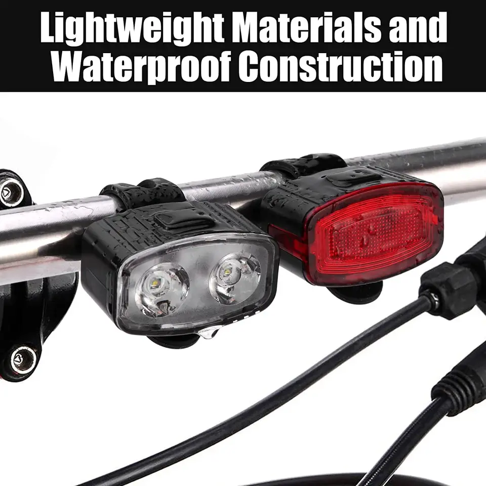 Cyklistické zadné svetlomety bicyklov bicykel bicykel Sazkujúce svetlo LED USB Nabíjateľné vodotesné