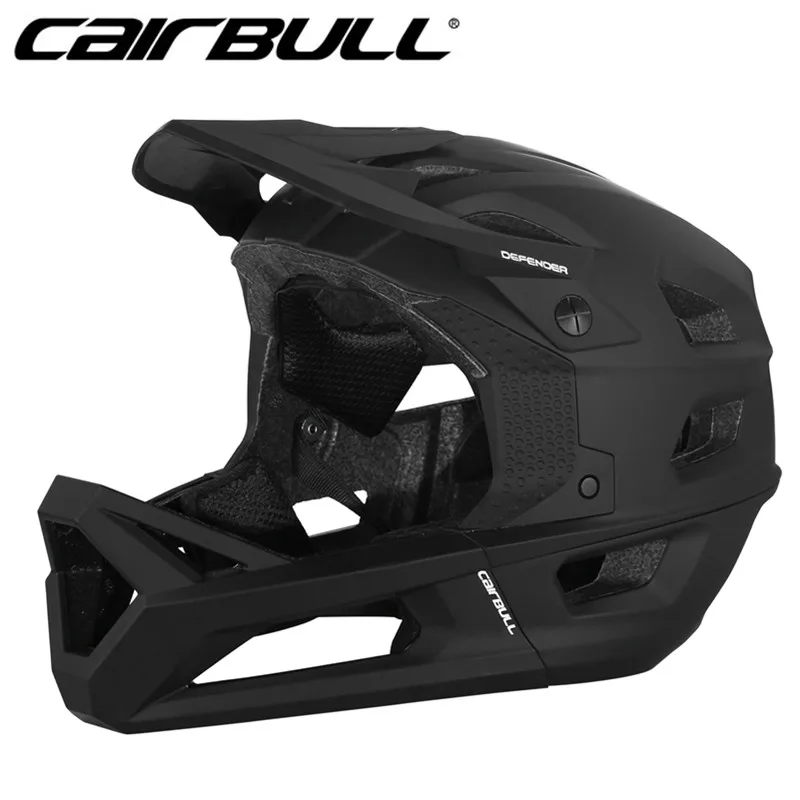 Cyklovanie prilby Cairbull zjazdovej prilby Casco Full Face MTB 55-59-61 cm pre muža All Mountain off-Road In-Mold PC+EPS Kompatibilný