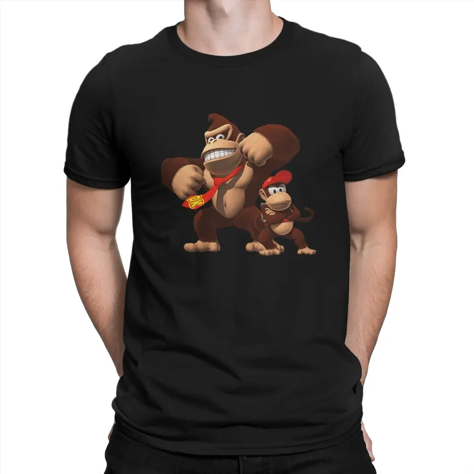 D-Donkey Kong Game Pánske tričko priateľka Priateľ individualita