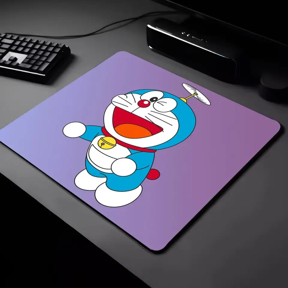 D-Doraemones myš Mouse Pad E-Sports hráči Mause Pads Accessories Game Klávesnica Pad Gamer Desktop Mat Deskmat Klávesnica Pad XXL