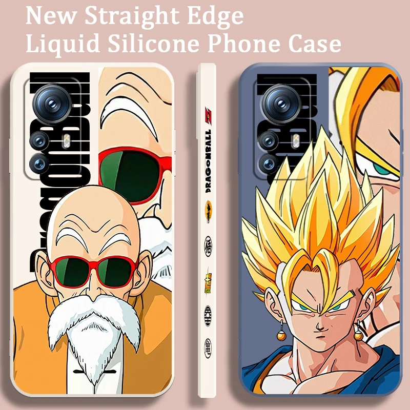 D-Dragon Goku Kame Sennin Liquid Left Lany pre Xiaomi Mi 13 12T 12 11T 11i 11 A3 10T 10 CC9E 9 Pro Lite Ultra 5G TPU Puzdro
