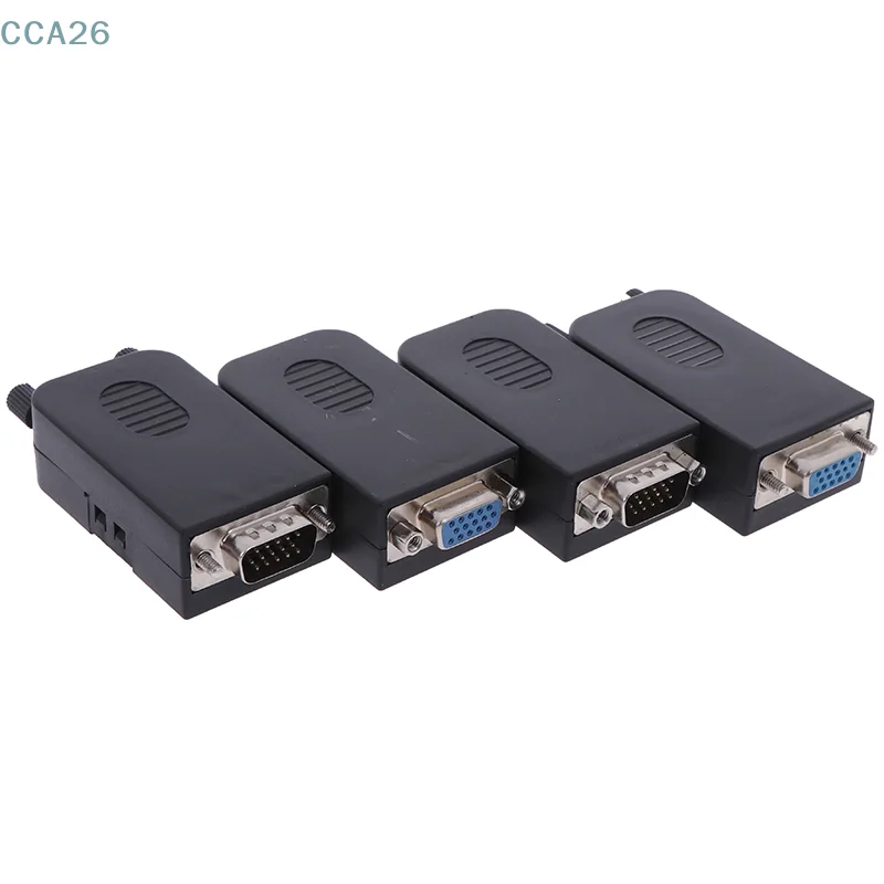 D-Sub DB15 VGA Muž 3 riadky 15 PIN PLUG PUCOUT TERMORS CONGEKTOR