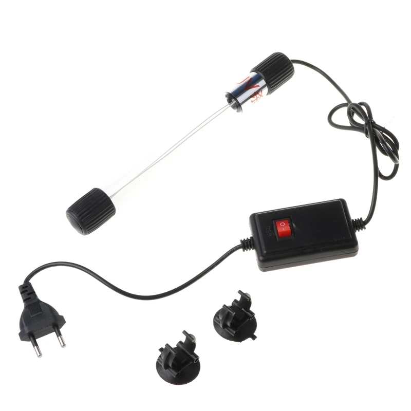D0AD 5W 7W 9W 13W UVC akváriové riasy Čisté svetlo ponorné lampa vodotesné osvetlenie pre rybné ryby pre nádrže