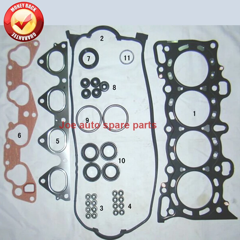 D15Z1 D16A6 D16Z6 MOTOR CELNA Sada tesnenia pre Honda Civic 1,6L 06110-P08-010 50115800 06110P08010