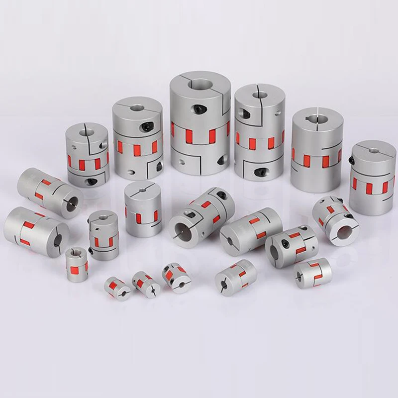 D20L25 5x8mm 3 mm 4 mm 5 mm 6 mm 6,35 mm 7 mm 10 mm slivka Spojenie pavúka Flexibilný motor spojací hliník Flexibilná väzba čeľuste