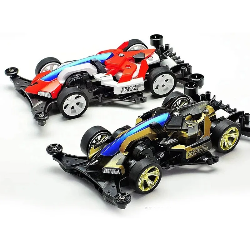 Da Xing New Mini 4WD Model automobilu W FMA Chassis Mach Frame Red/Black 1/32 Rev Series Racing Cars