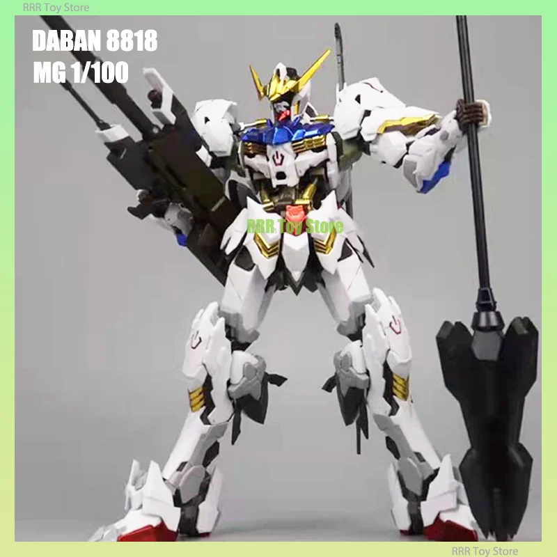 Daban 8818 mg 1/100 Model Model Model Kit Barbatos 4. 6. forma Hirm Action Figures Robot Figurín Plastový model detské hračky Darčeky