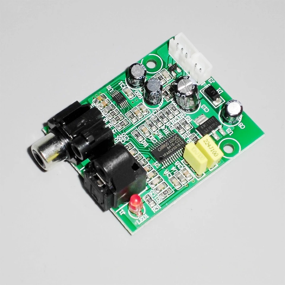 DAC digitálny dekodér 24bit 192 kHz Optické vlákno koaxiálne digitálne signálne vstupné stereofónny audio výstupný dekod pre zosilňovač PC TV TV
